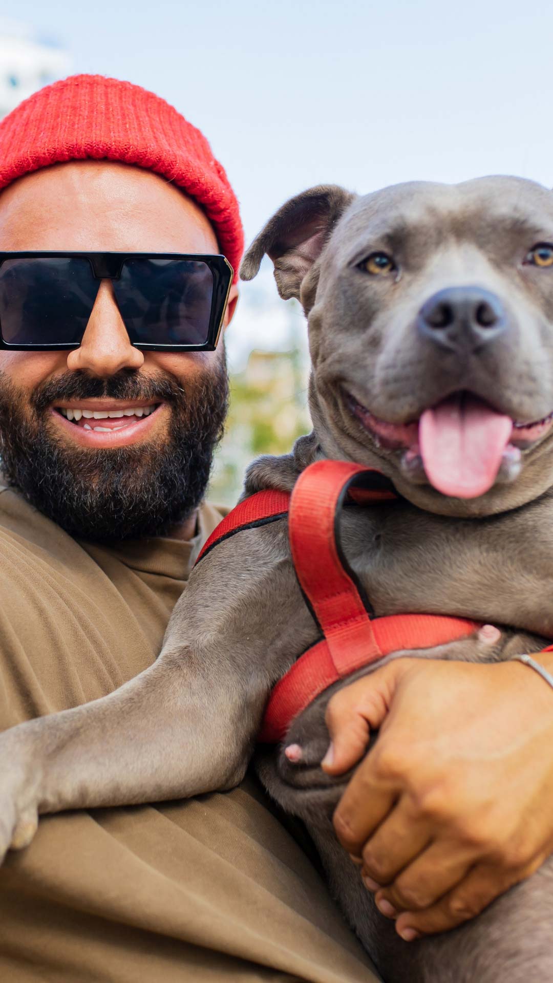 Phoenix AZ Recovering Addict with His Dog