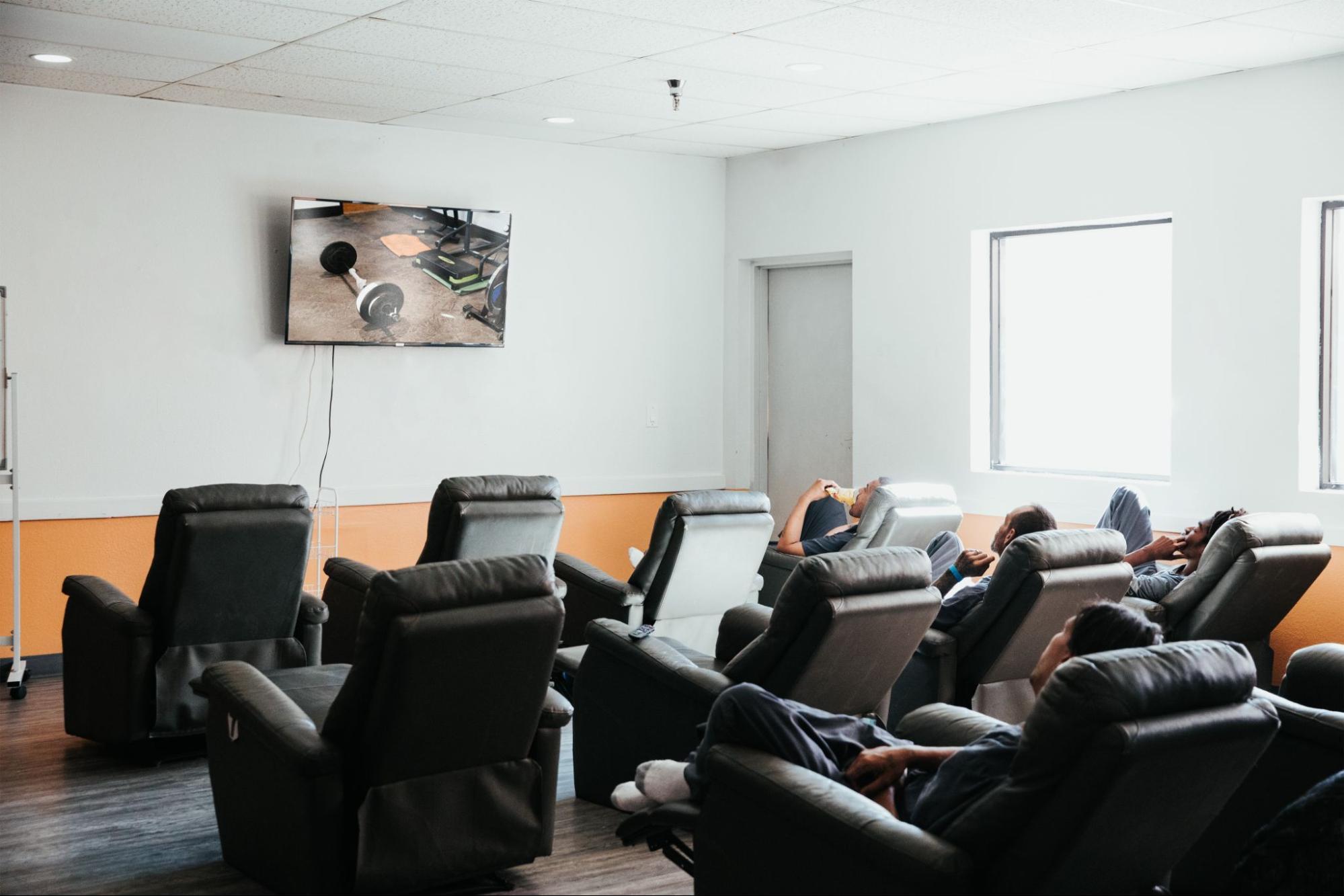 common area at Axiom Care's detox facility
